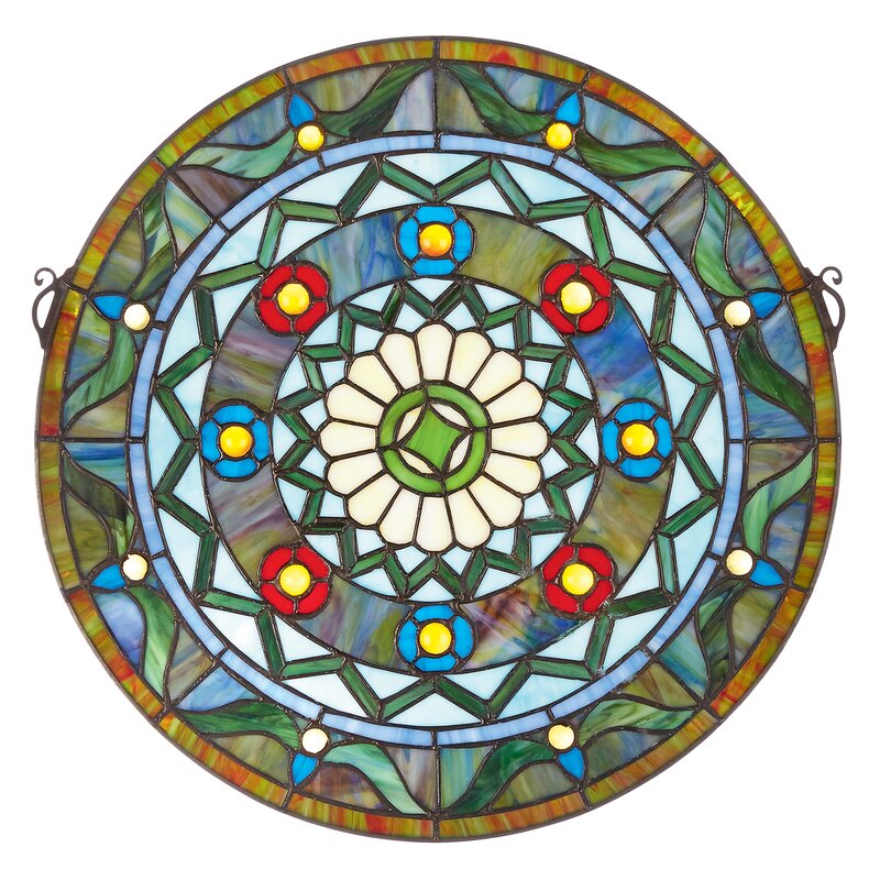 stained glass kaleidoscope two piece